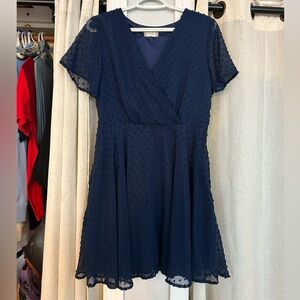 Altar'd State Navy Mini Dress